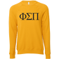 Phi Sigma Pi Lettered Crewneck Sweatshirts