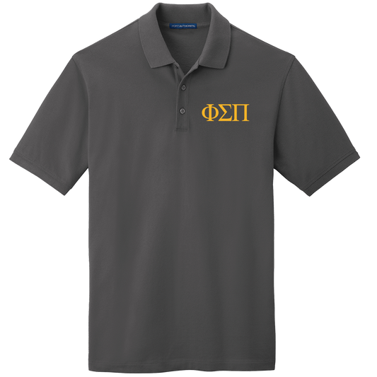 Phi Sigma Pi Men's Embroidered Polo Shirt