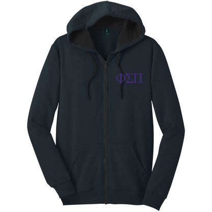 Phi Sigma Pi Zip-Up Hooded Sweatshirts