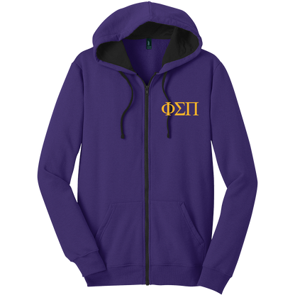 Phi Sigma Pi Zip-Up Hooded Sweatshirts