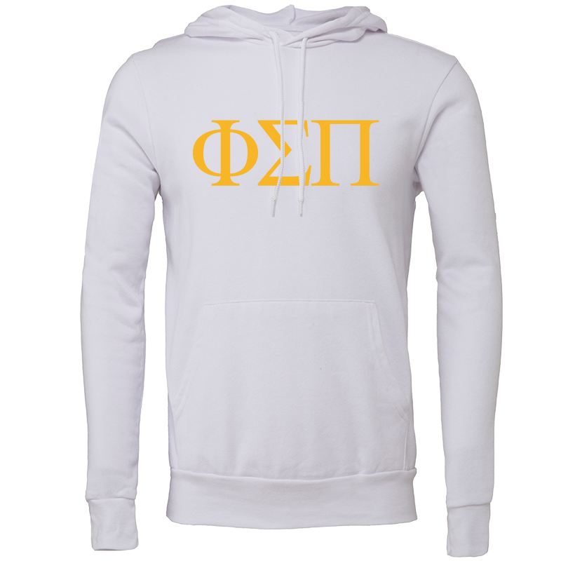 Phi Sigma Pi Lettered Hooded Sweatshirts