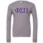 Phi Sigma Pi Lettered Long Sleeve T-Shirts
