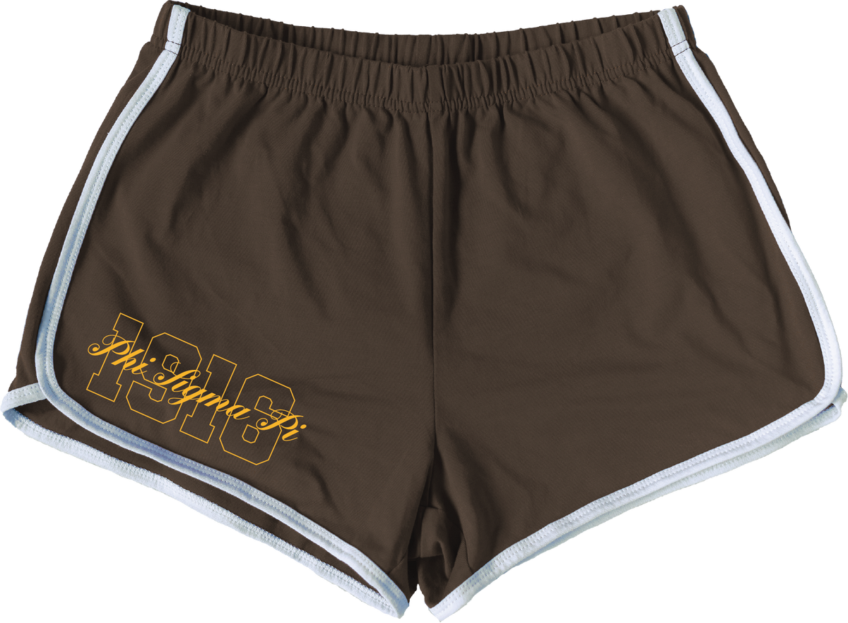 Phi Sigma Pi Year and Name Women's Shorts