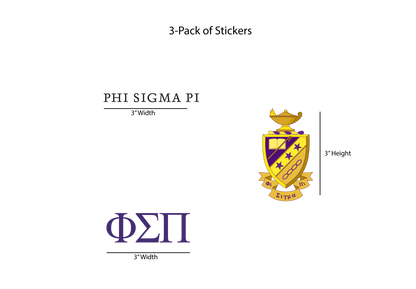 Phi Sigma Pi Stickers
