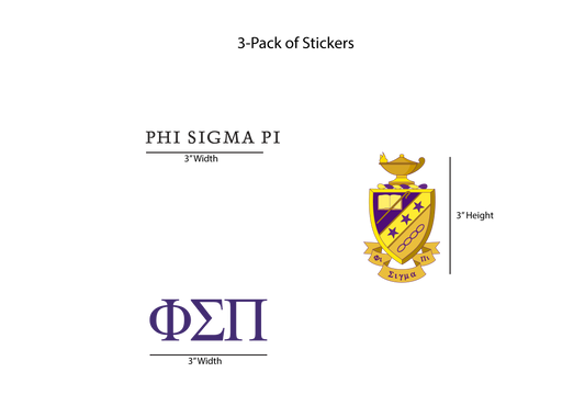 Phi Sigma Pi Stickers