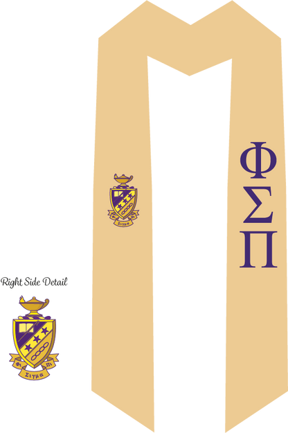 Phi Sigma Pi Graduation Stoles