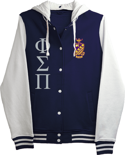 Phi Sigma Pi Varsity Hooded Sweatshirt