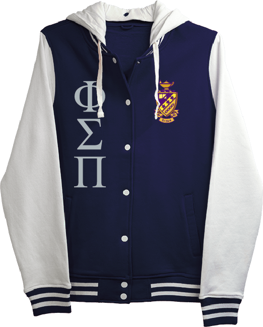 Phi Sigma Pi Varsity Hooded Sweatshirt
