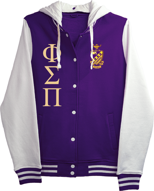 Phi Sigma Pi Varsity Hooded Sweatshirt