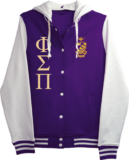 Phi Sigma Pi Varsity Hooded Sweatshirt