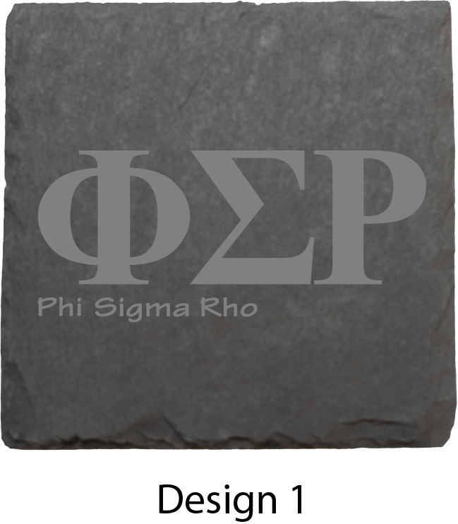 Phi Sigma Rho Stone Coasters - 4-Pack
