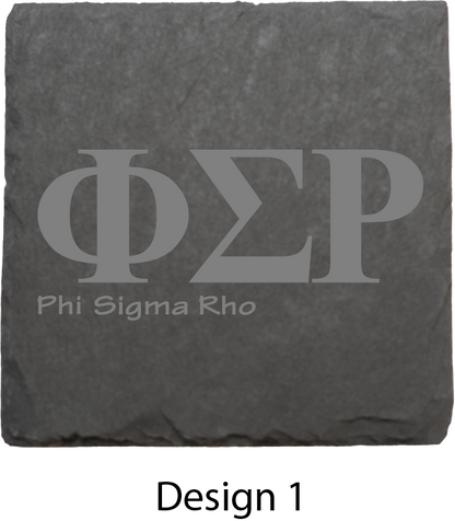 Phi Sigma Rho Stone Coasters - 4-Pack