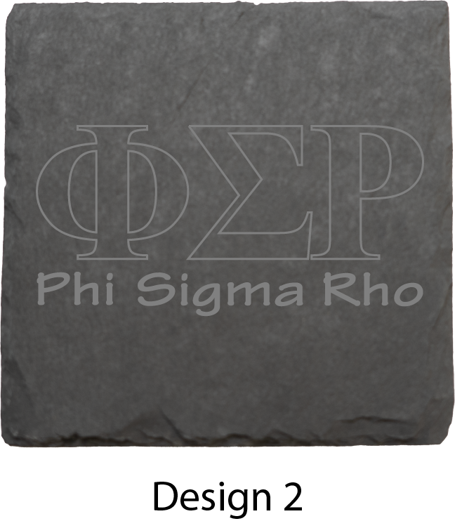 Phi Sigma Rho Stone Coasters - 4-Pack