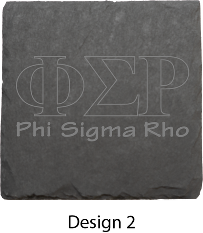 Phi Sigma Rho Stone Coasters - 4-Pack