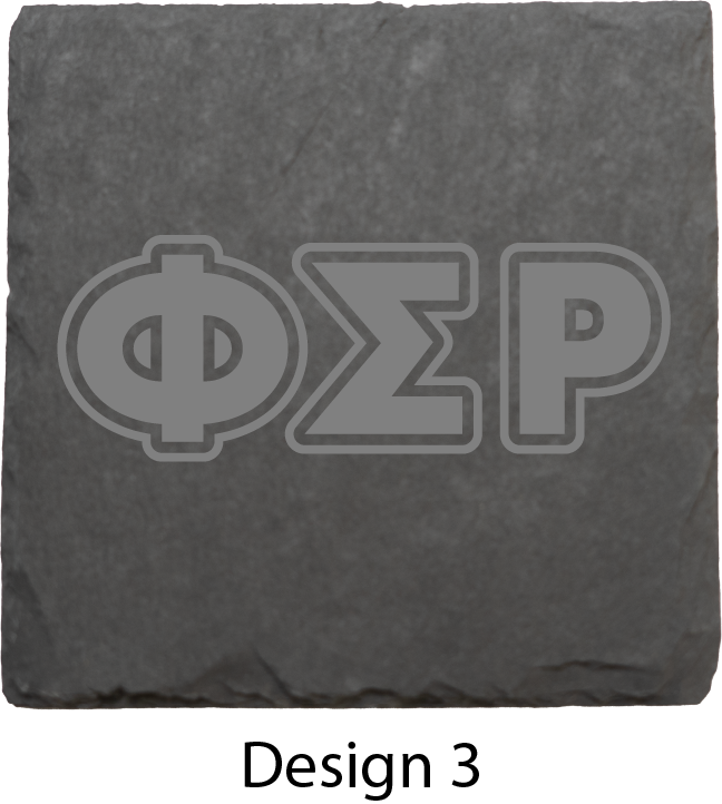 Phi Sigma Rho Stone Coasters - 4-Pack
