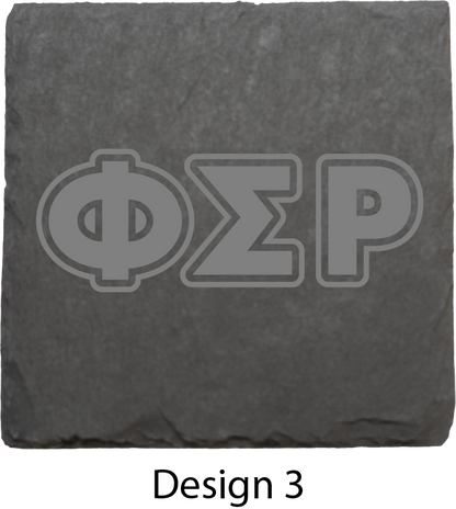 Phi Sigma Rho Stone Coasters - 4-Pack