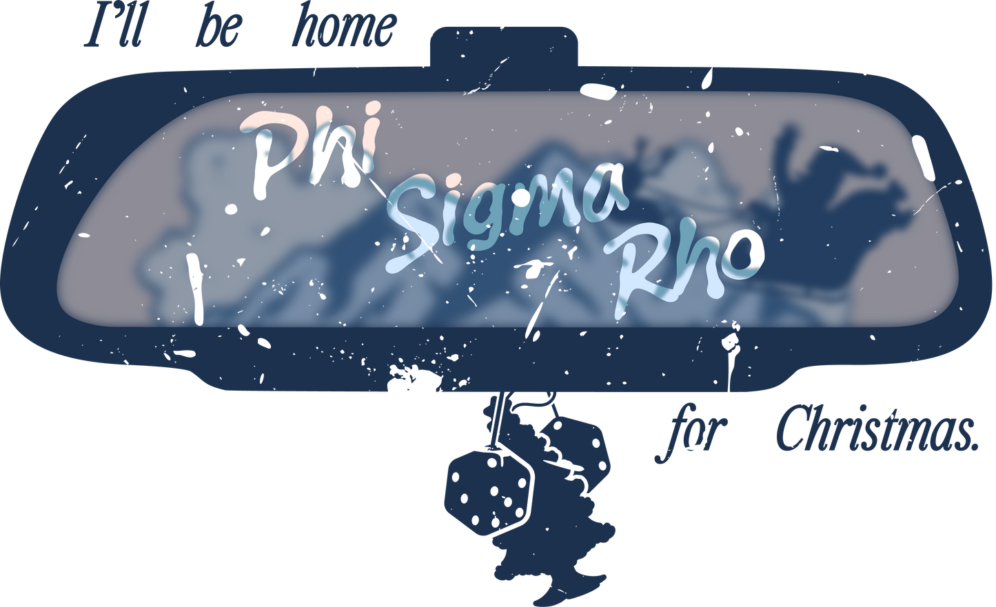 Phi Sigma Rho Holiday Road Trip Graphic Tee