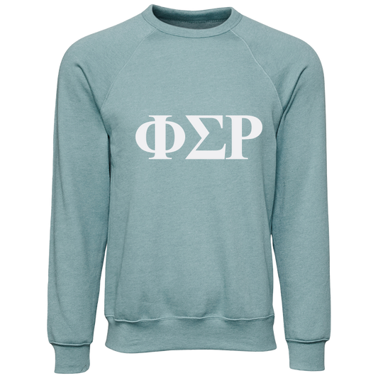 Phi Sigma Rho Lettered Crewneck Sweatshirts