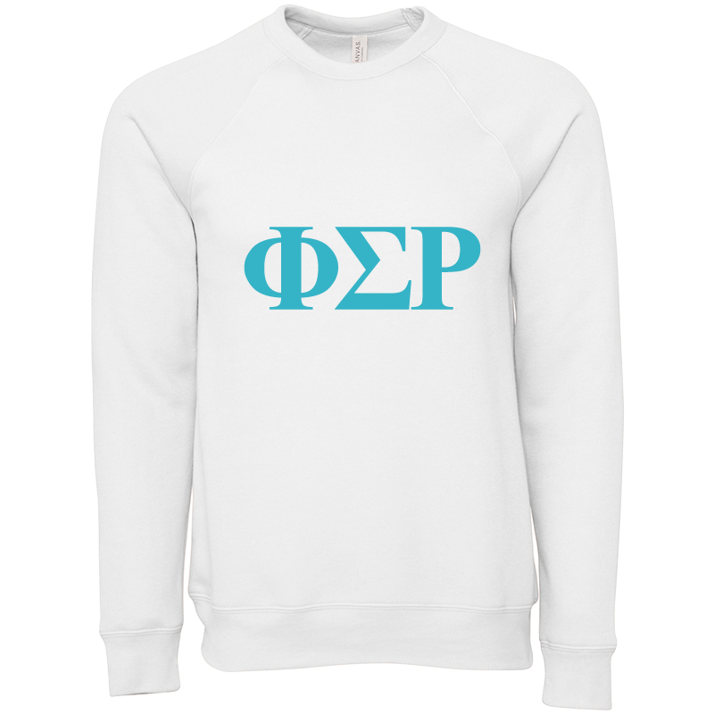 Phi Sigma Rho Lettered Crewneck Sweatshirts