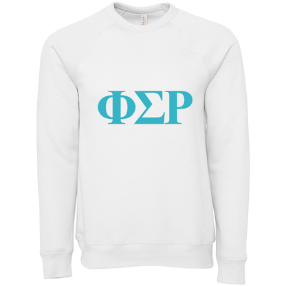 Phi Sigma Rho Lettered Crewneck Sweatshirts