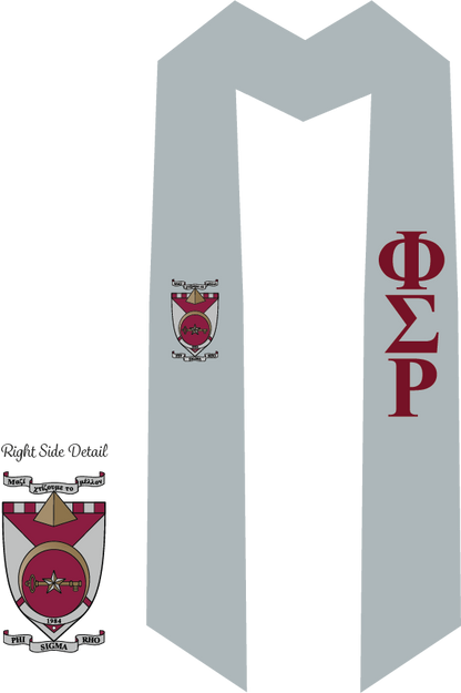 Phi Sigma Rho Graduation Stoles