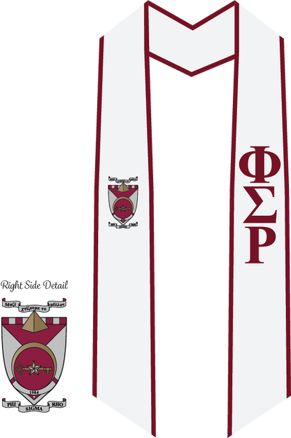 Phi Sigma Rho Graduation Stoles