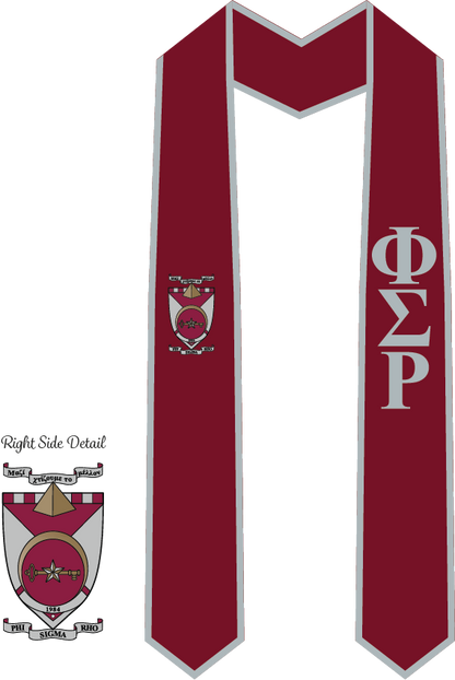 Phi Sigma Rho Graduation Stoles