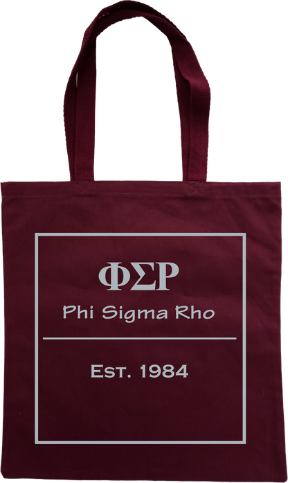Phi Sigma Rho Tote Bags