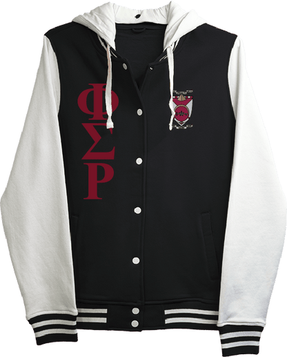 Phi Sigma Rho Varsity Hooded Sweatshirt