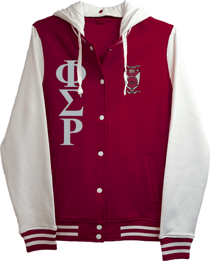 Phi Sigma Rho Varsity Hooded Sweatshirt