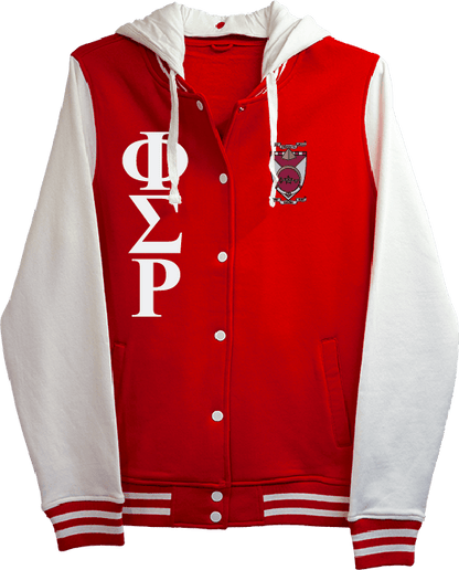 Phi Sigma Rho Varsity Hooded Sweatshirt