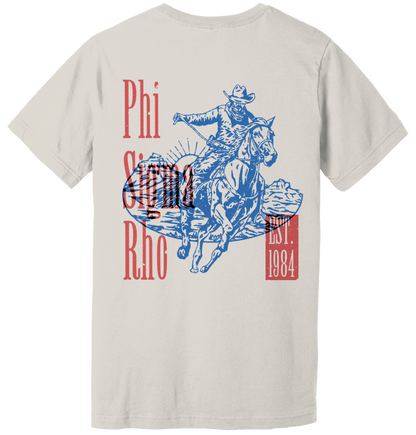 Phi Sigma Rho Cowboy Graphic T-Shirt