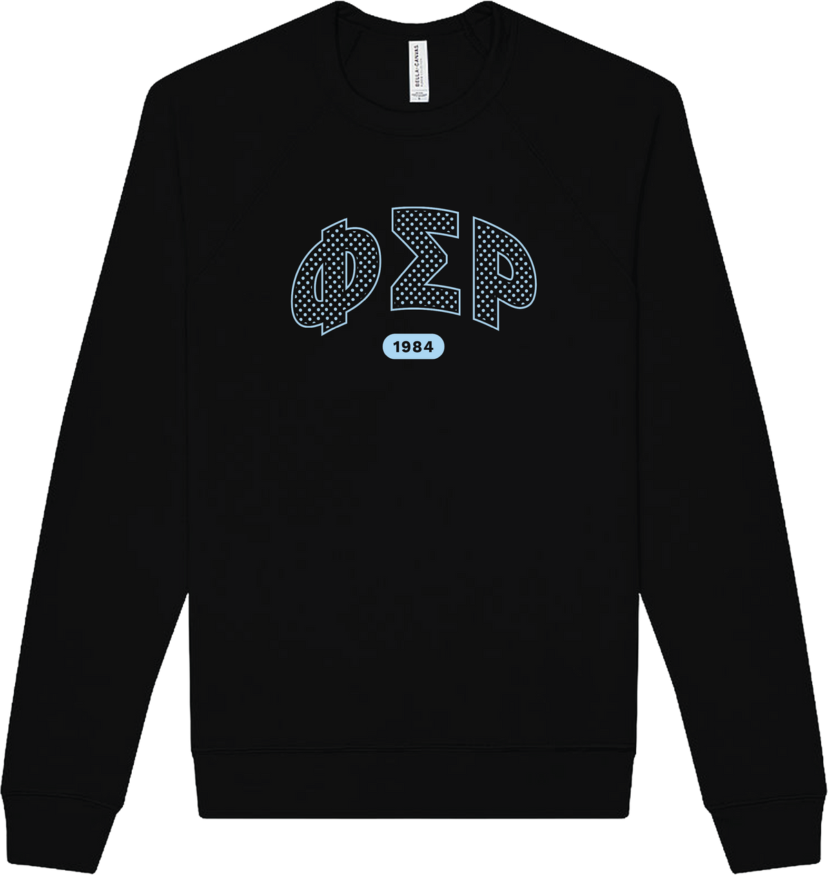 Phi Sigma Rho Varsity Polka Dot Crewneck