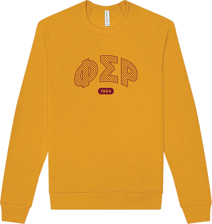 Phi Sigma Rho Varsity Polka Dot Crewneck