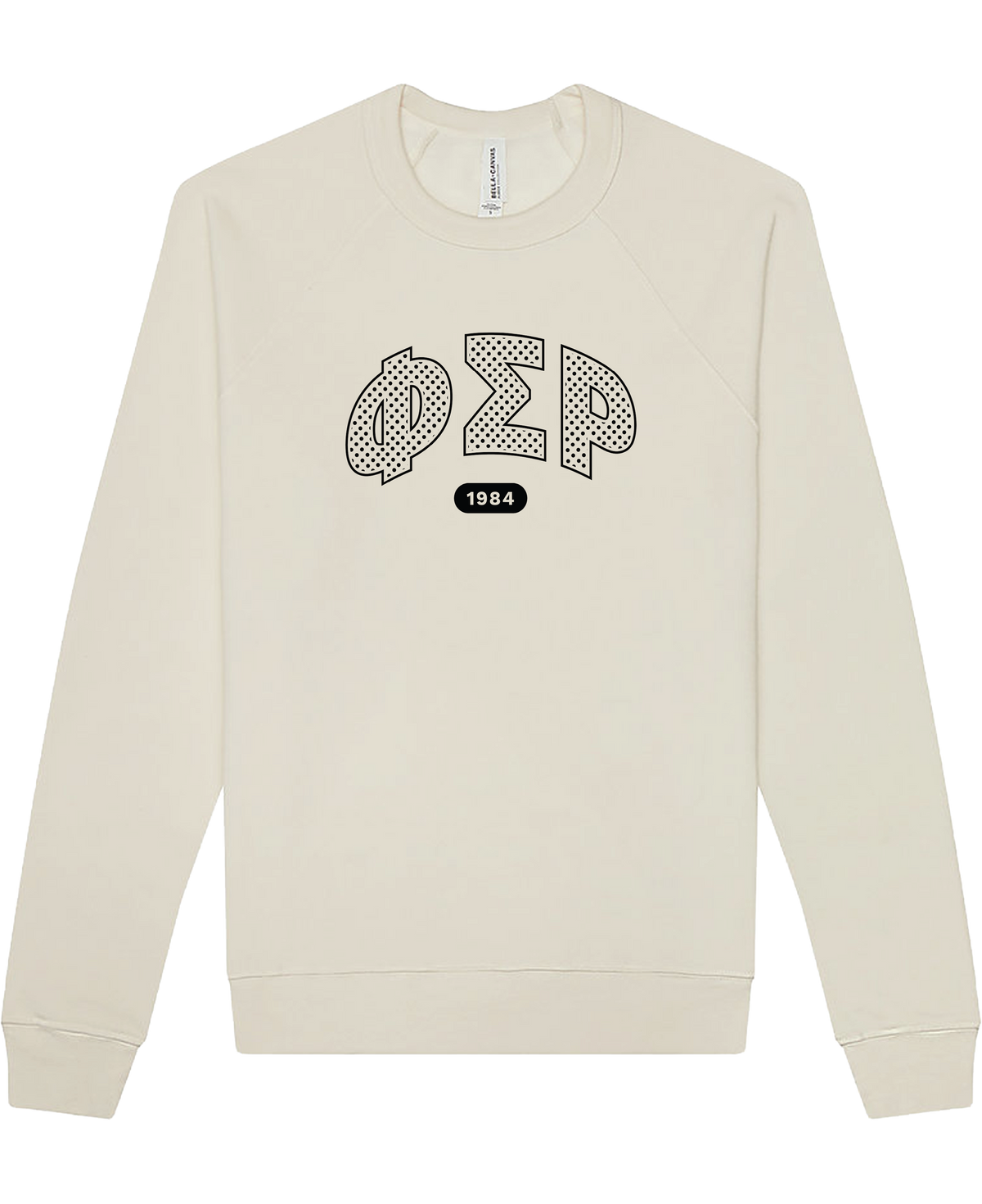 Phi Sigma Rho Varsity Polka Dot Crewneck