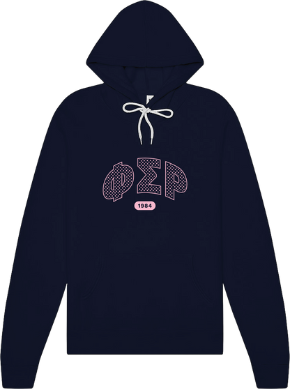 Phi Sigma Rho Varsity Polka Dot Hoodie
