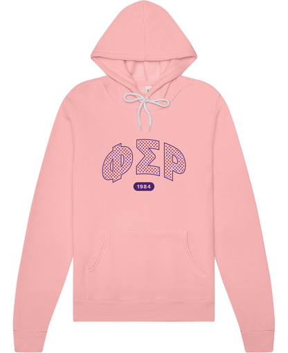 Phi Sigma Rho Varsity Polka Dot Hoodie