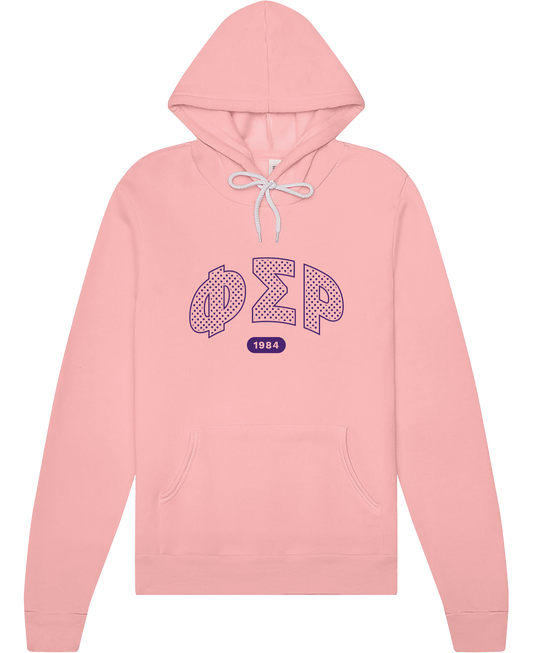Phi Sigma Rho Varsity Polka Dot Hoodie
