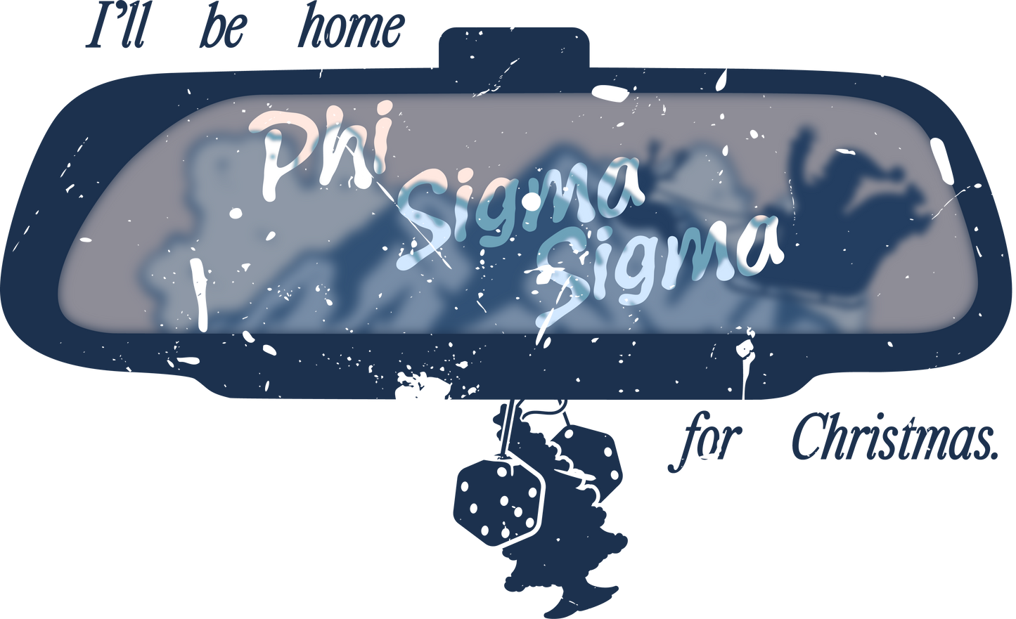 Phi Sigma Sigma Holiday Road Trip Graphic Tee