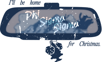 Phi Sigma Sigma Holiday Road Trip Graphic Tee