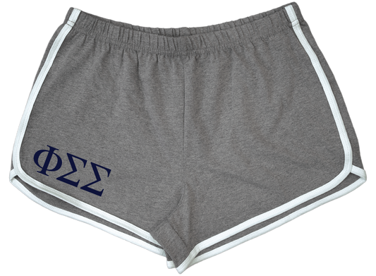 Phi Sigma Sigma Lettered Women's Shorts