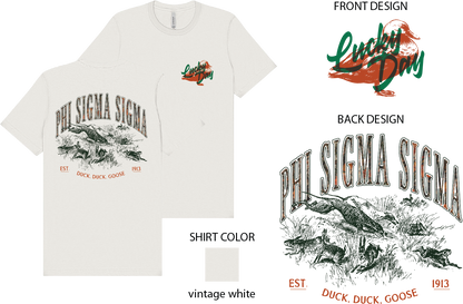 Phi Sigma Sigma Open Season Graphic Tee