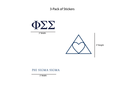 Phi Sigma Sigma Stickers