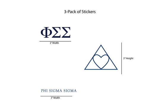 Phi Sigma Sigma Stickers