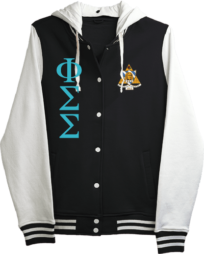 Phi Sigma Sigma Varsity Hooded Sweatshirt