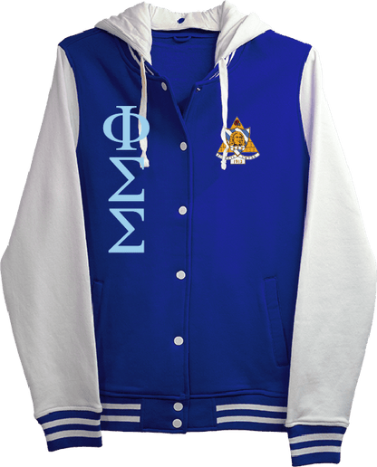 Phi Sigma Sigma Varsity Hooded Sweatshirt