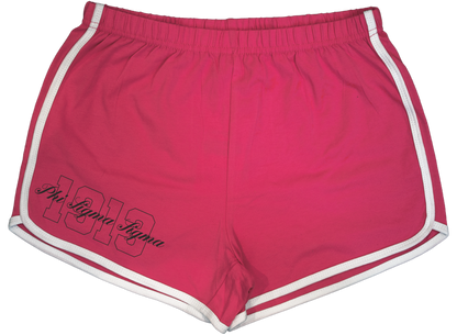Phi Sigma Sigma Year and Name Women's Shorts