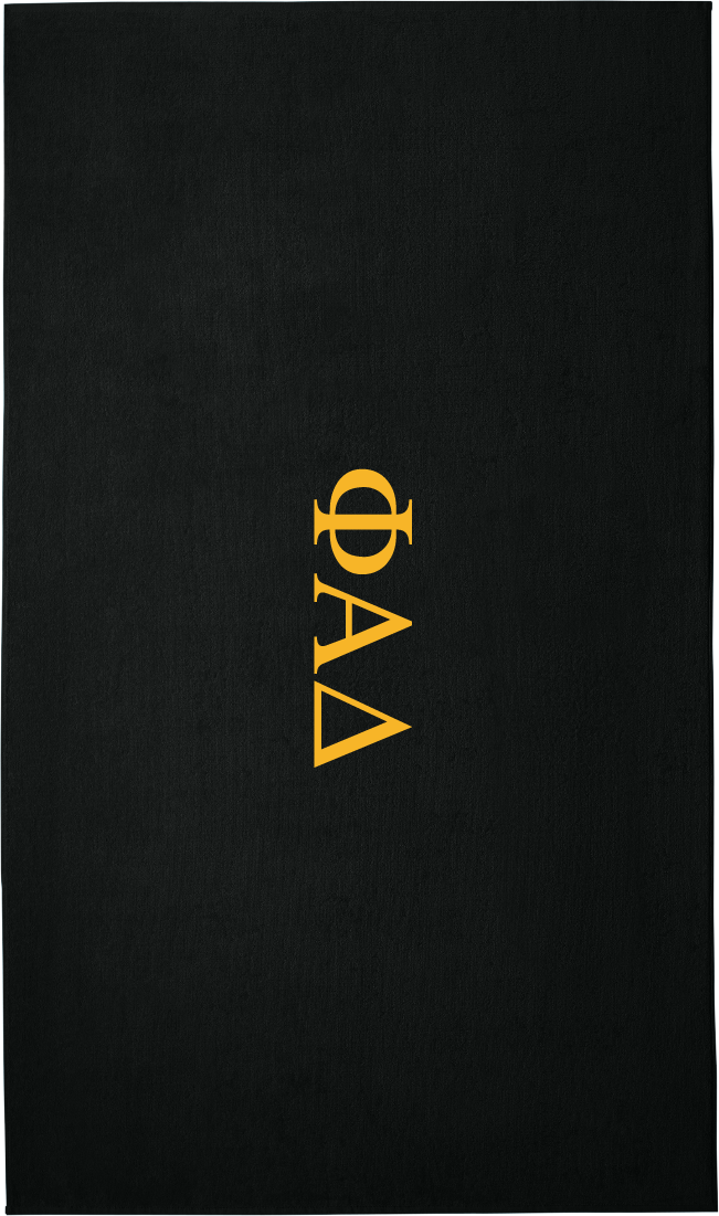 Phi Alpha Delta Lettered Beach Towels