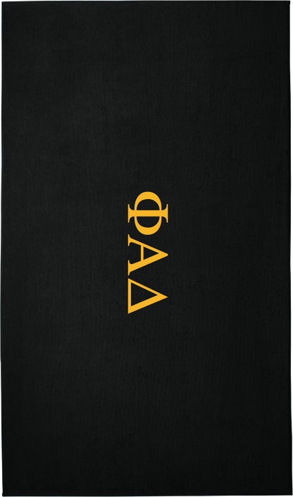 Phi Alpha Delta Lettered Beach Towels