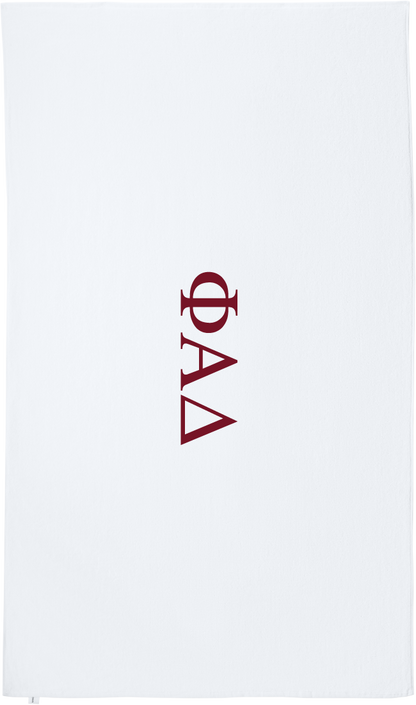 Phi Alpha Delta Lettered Beach Towels